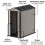 BillyOh BillyOh EverMore Apex Plastic Shed - 4x6ft 3