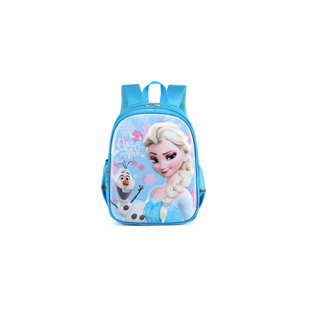 (Blue-1) Frozen Backpack School Backpack Shoulder Bag Kids School Bag-image-OPC-PC8RZ7M-NEW