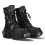 New Rock (46) NEW WALL373-S3 Unisex Metallic Black Leather Boots 2