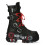 New Rock (46) NEW WALL028B-C1 Unisex Metallic Black Leather Boot 1