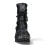New Rock (46) NEW WALL373-S3 Unisex Metallic Black Leather Boots 4
