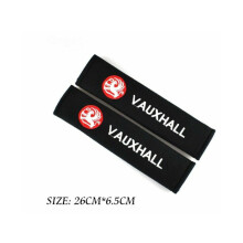 2pcs VAUXHALL Soft Plush Seat Belt Cover Shoulder Pad