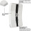 (White/Black, Pair) GRAFT Thai Pads, Kick Shield, Strike Shield, Pads 3