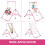 Adjustable Kid Gymnastics Training Bar Child Home Gym Foldable Height 4