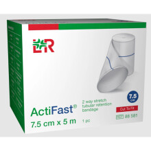 Acti-fast Tubular Bandage 7.5cm x 5m For Retention Latex Free