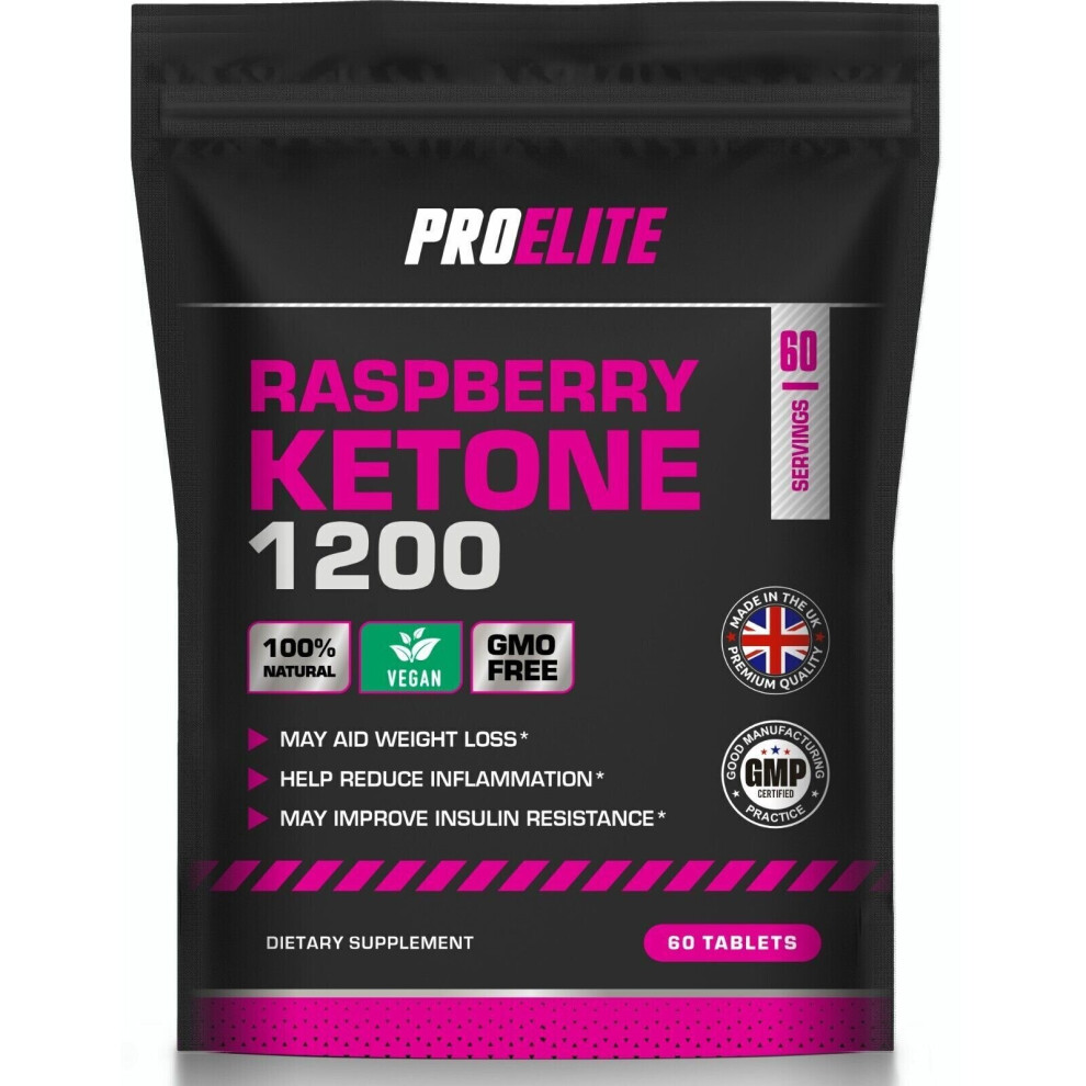 (60 Tablets) Raspberry Ketone Weight Loss Diet 1200mg Tablets