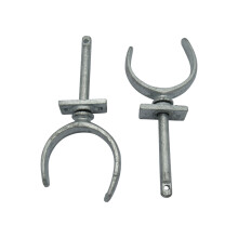 Galvanised Rowlocks Rowing Oar Mounts 3/8" X2 (Plates Boat Bracket)