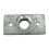 Galvanised Rowlocks Rowing Oar Mounts 3/8" X2 (Plates Boat Bracket) 7