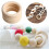 10Pcs Natural Wooden Baby Teething Rings Teethers 8