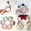 10Pcs Natural Wooden Baby Teething Rings Teethers 2
