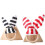 10Pcs Natural Wooden Baby Teething Rings Teethers 5
