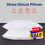 Hotel Quality Pillows Stripe Pillow Pair Soft Luxury Pillows Pack of 2 6
