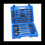 17Pcs Sds Electric Hammer Drill Bit Set Chisel Plastic Box Impact Concrete Masonry Drilling Grooving 1