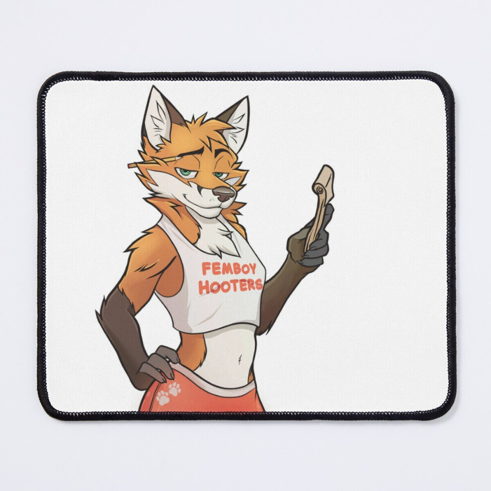 Mouse Pad Femboy Hooters Fox 11.8 X 9.8 Inch Computer Mat Gaming Office Mousepad 7802738119688
