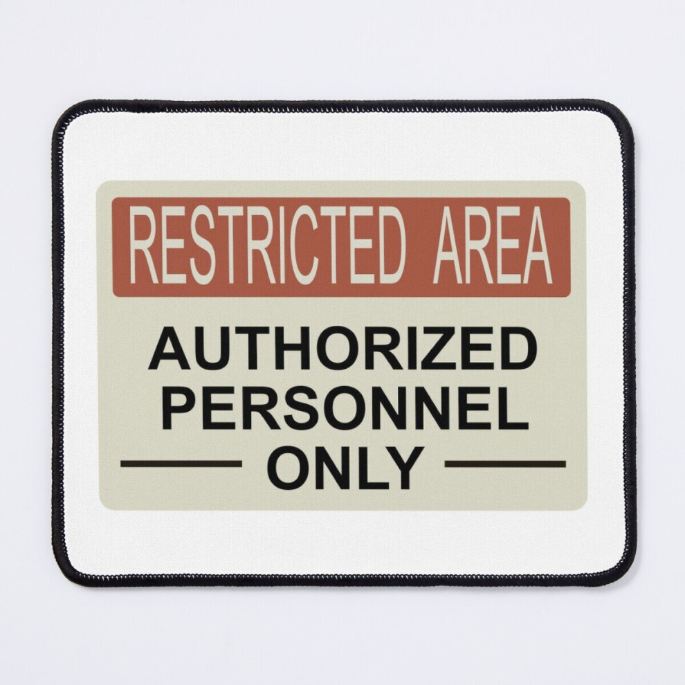 Mouse Pad Tf2 Restricted Area 11.8 X 9.8 Inch Computer Mat Gaming Office Mousepad 7802738180206