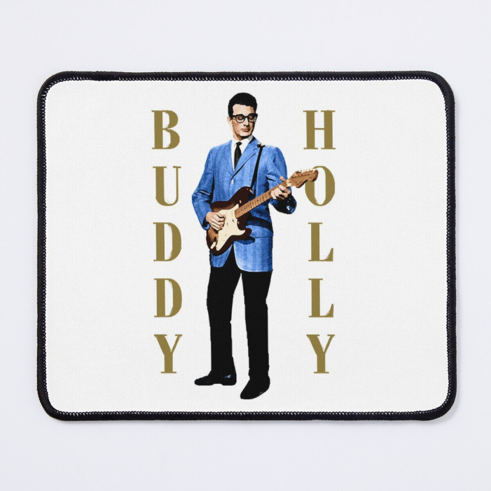 Mouse Pad Buddy Holly  11.8 x 9.8 inch Computer Mat Gaming Office Mousepad