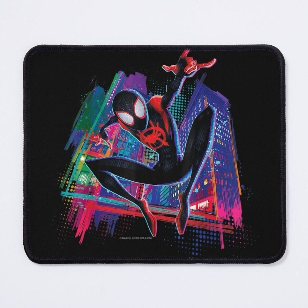 Mouse Pad Miles Morales Graffiti City 11.8 X 9.8 Inch Computer Mat Gaming Office Mousepad 7802738154535