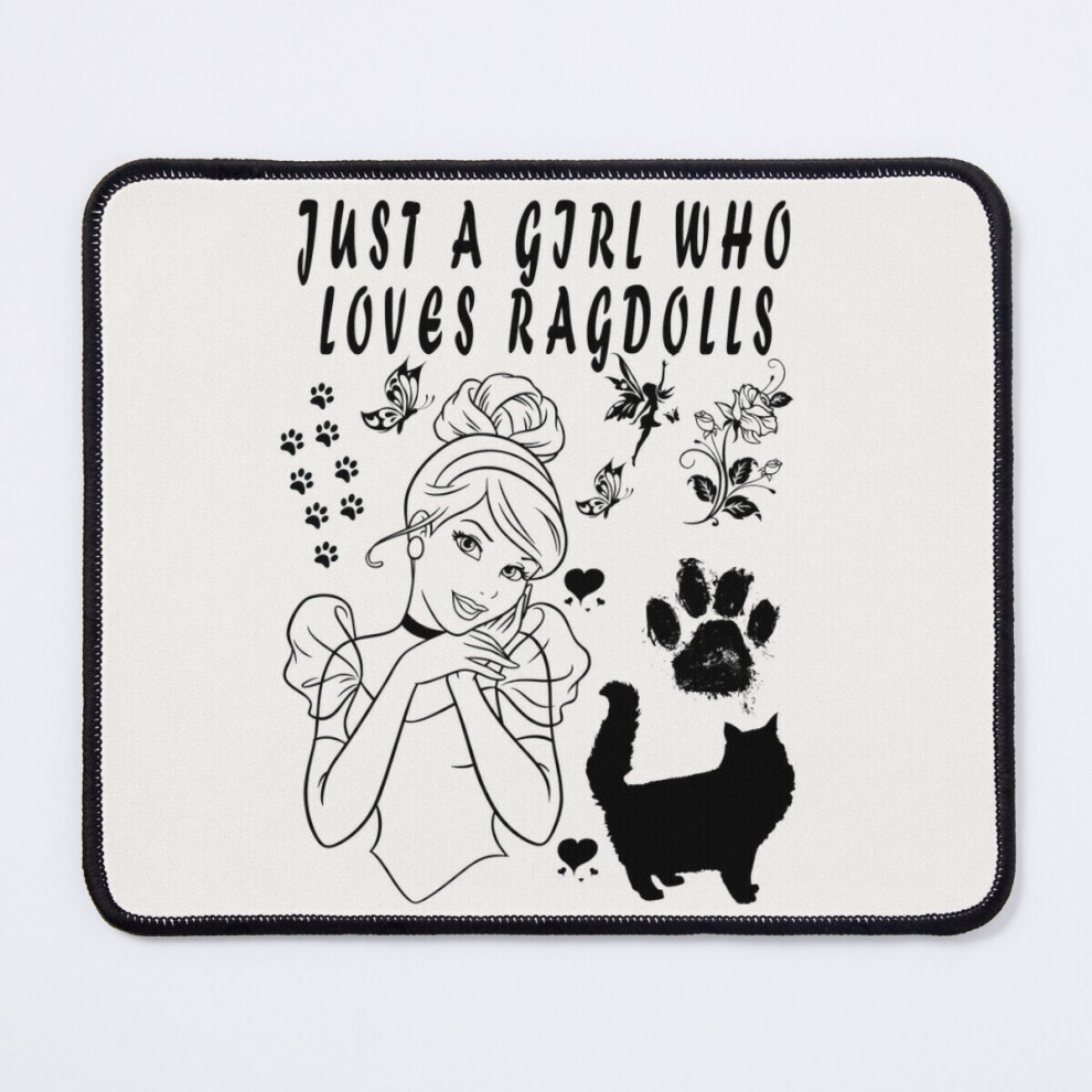 Mouse Pad Just A Girl Who Loves Ragdolls 11.8 X 9.8 Inch Computer Mat Gaming Office Mousepad 7802738167238