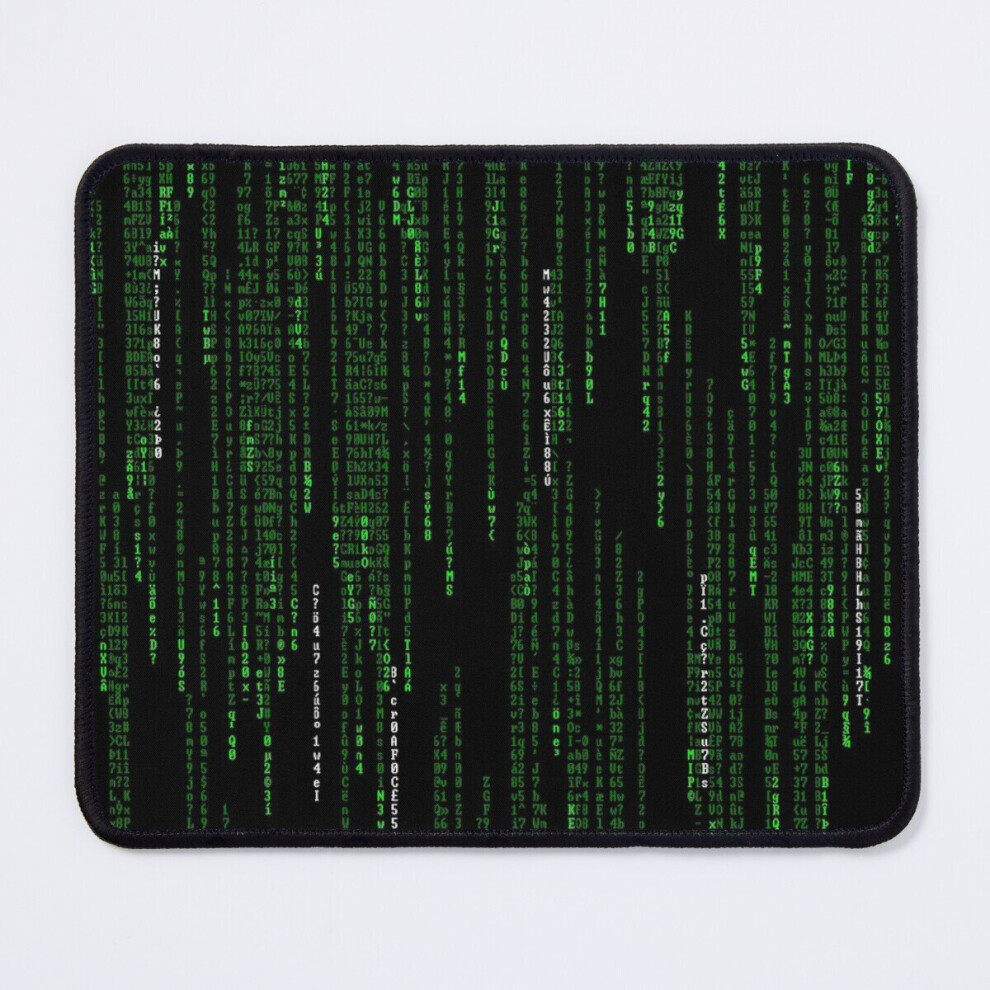 Mouse Pad Matrix Code 11.8 X 9.8 Inch Computer Mat Gaming Office Mousepad 7802738169744