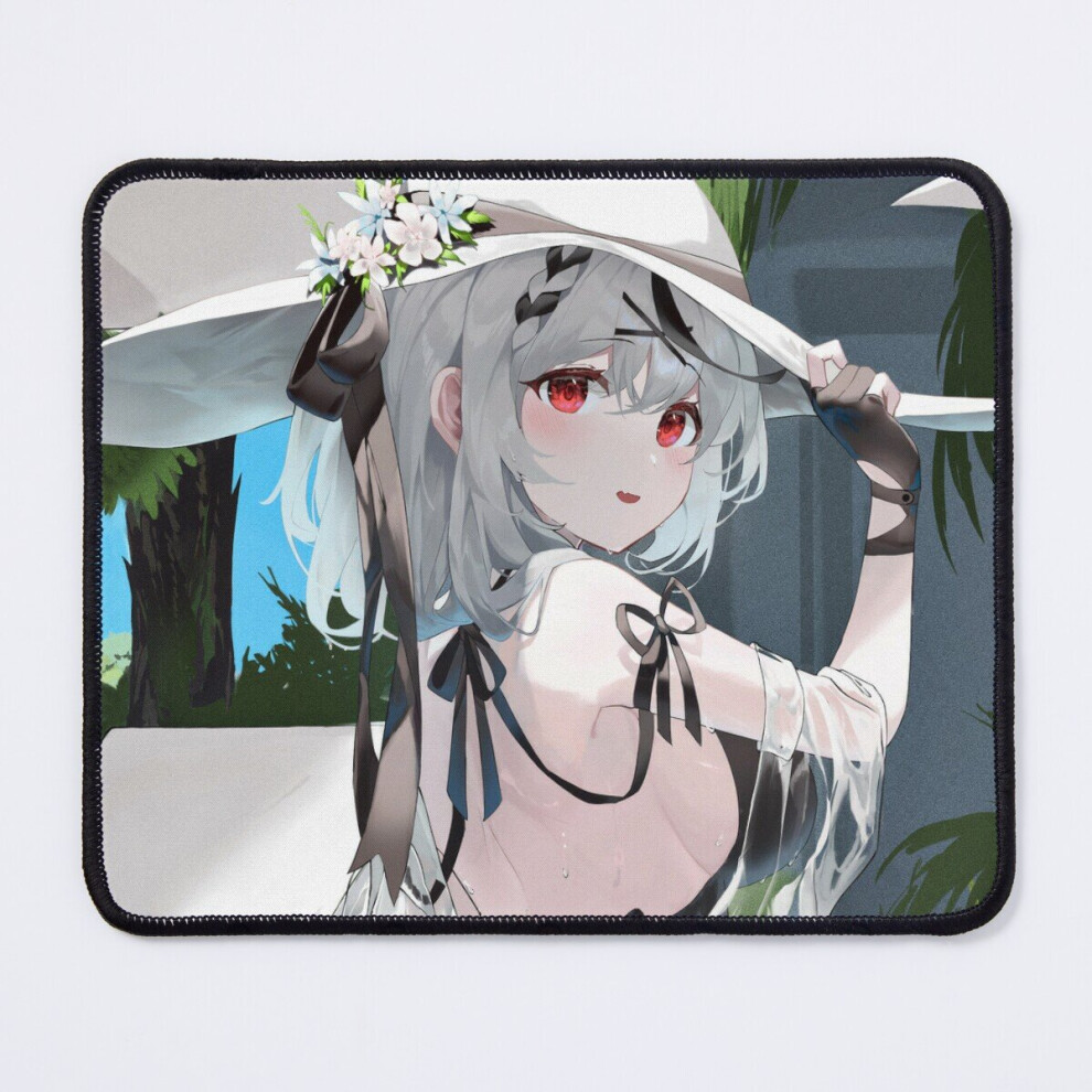 Mouse Pad Swimsuit Sakamata Chloe Hololive 11.8 X 9.8 Inch Computer Mat Gaming Office Mousepad 7802738197754