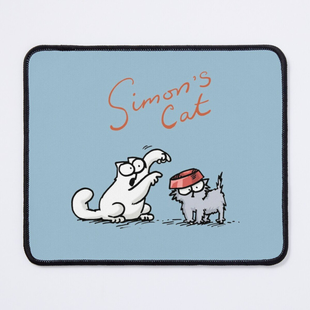 Mouse Pad Cute, Naughty, Simons, Cat, And, His, Friend, For, Men, Simons, Cat, Troll, His, Friend 11.8 X 9.8 Inch Computer Mat Gaming Office Mousepad 7802738185928