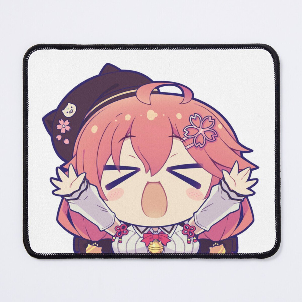 Mouse Pad Hololive Sakura Miko 11.8 X 9.8 Inch Computer Mat Gaming Office Mousepad 7802738137309