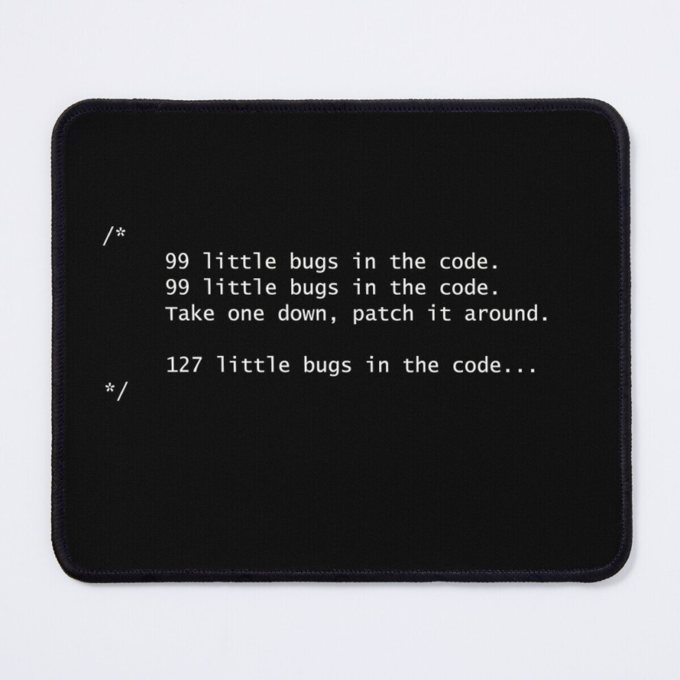 Mouse Pad Programmer And Bugs 11.8 X 9.8 Inch Computer Mat Gaming Office Mousepad 7802738129700