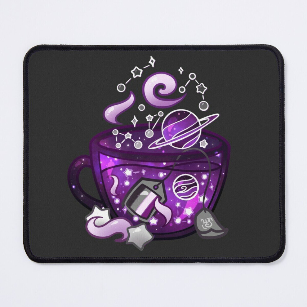 Mouse Pad Pride Flag Teacup - Space Ace/Asexual 11.8 X 9.8 Inch Computer Mat Gaming Office Mousepad 7802738114720
