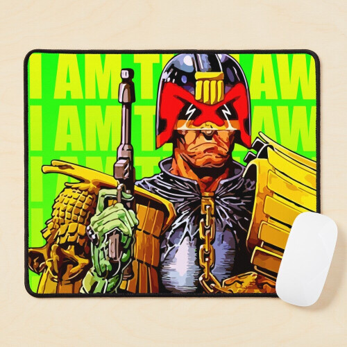 Mouse Pad Judge Dredd 11.8 x 9.8 inch Computer Mat Gaming Office Mousepad 1