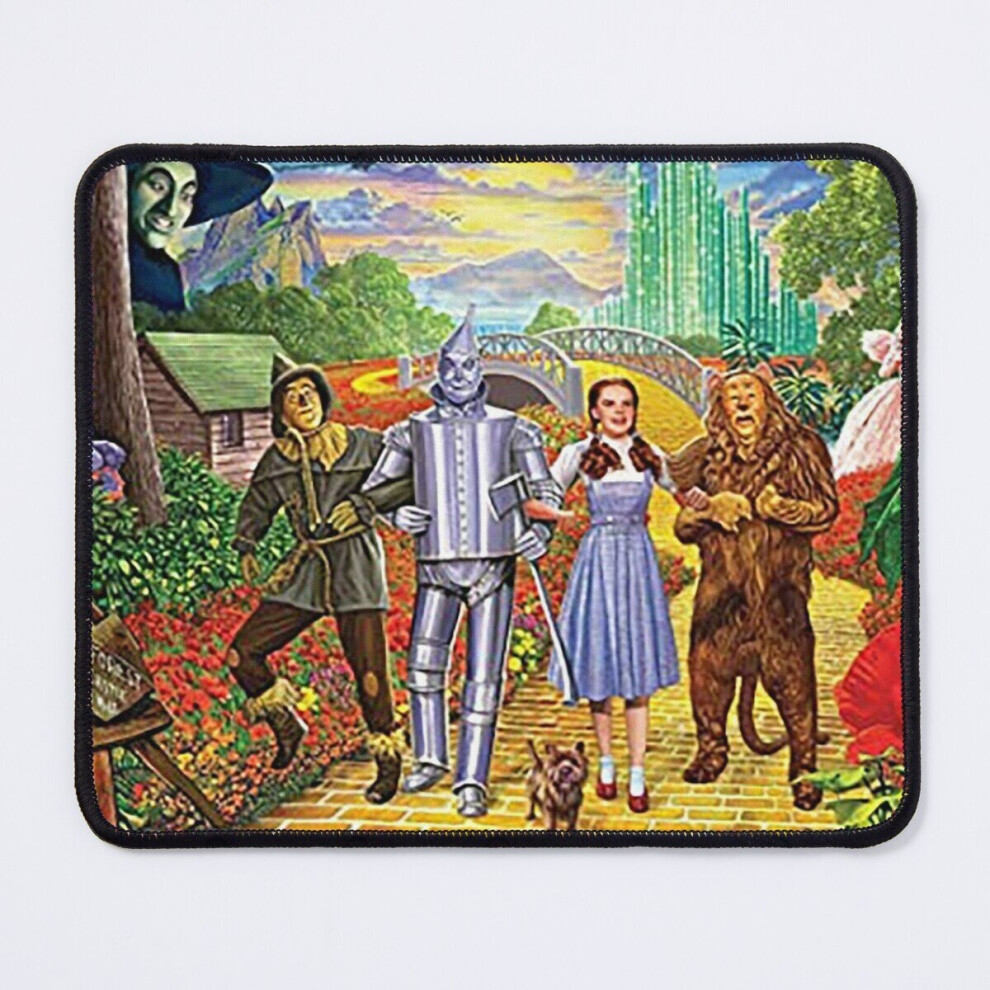 Mouse Pad Follow The Brick Road - Wizard Of Oz 11.8 X 9.8 Inch Computer Mat Gaming Office Mousepad Yellow 7802738176445