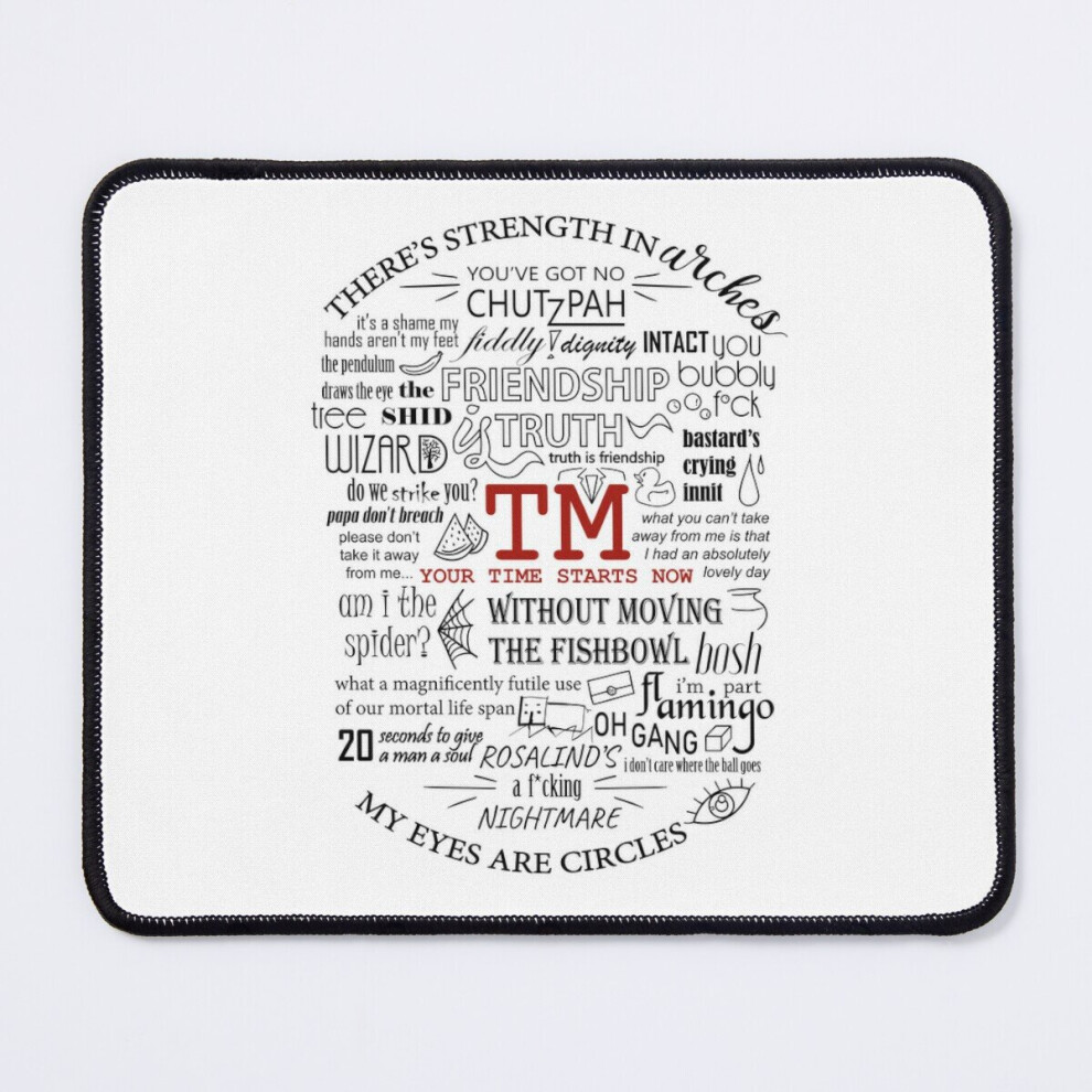 Mouse Pad Tm Quotes 11.8 X 9.8 Inch Computer Mat Gaming Office Mousepad 7802738119749