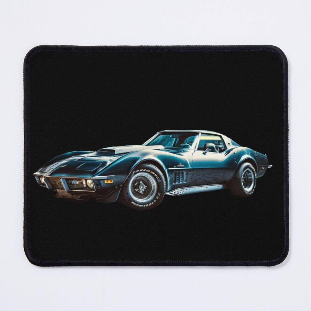 Mouse Pad Classic 70S Corvette Cutout 11.8 X 9.8 Inch Computer Mat Gaming Office Mousepad 7802738178289