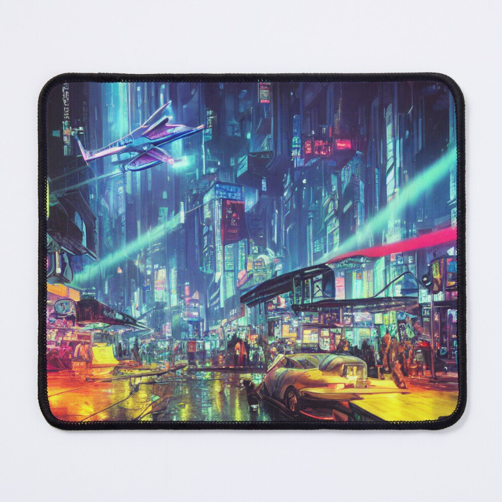 Mouse Pad Cyberpunk City 5 11.8 X 9.8 Inch Computer Mat Gaming Office Mousepad 7802738137316