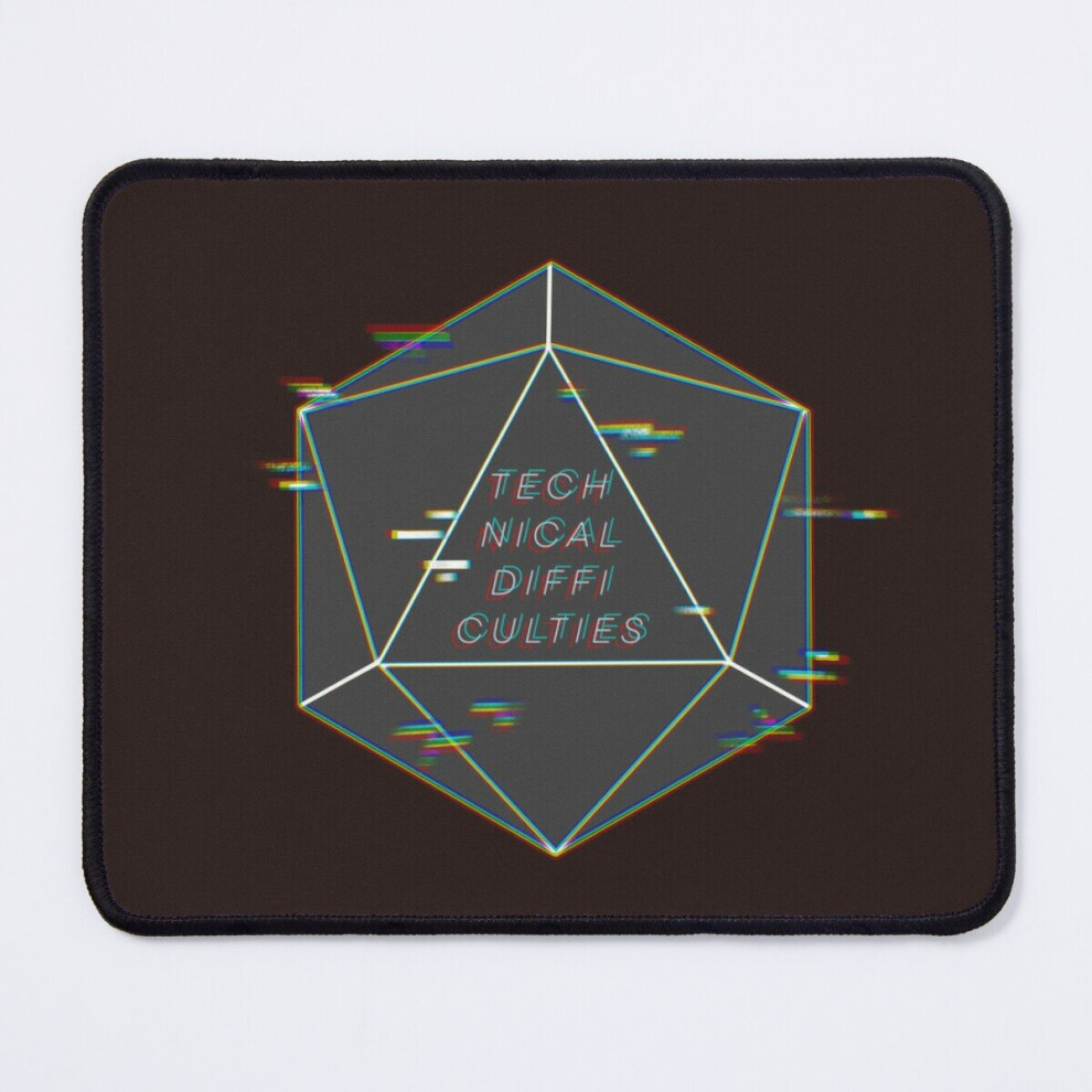 Mouse Pad Technical Difficulties D20 11.8 X 9.8 Inch Computer Mat Gaming Office Mousepad 7802738112238