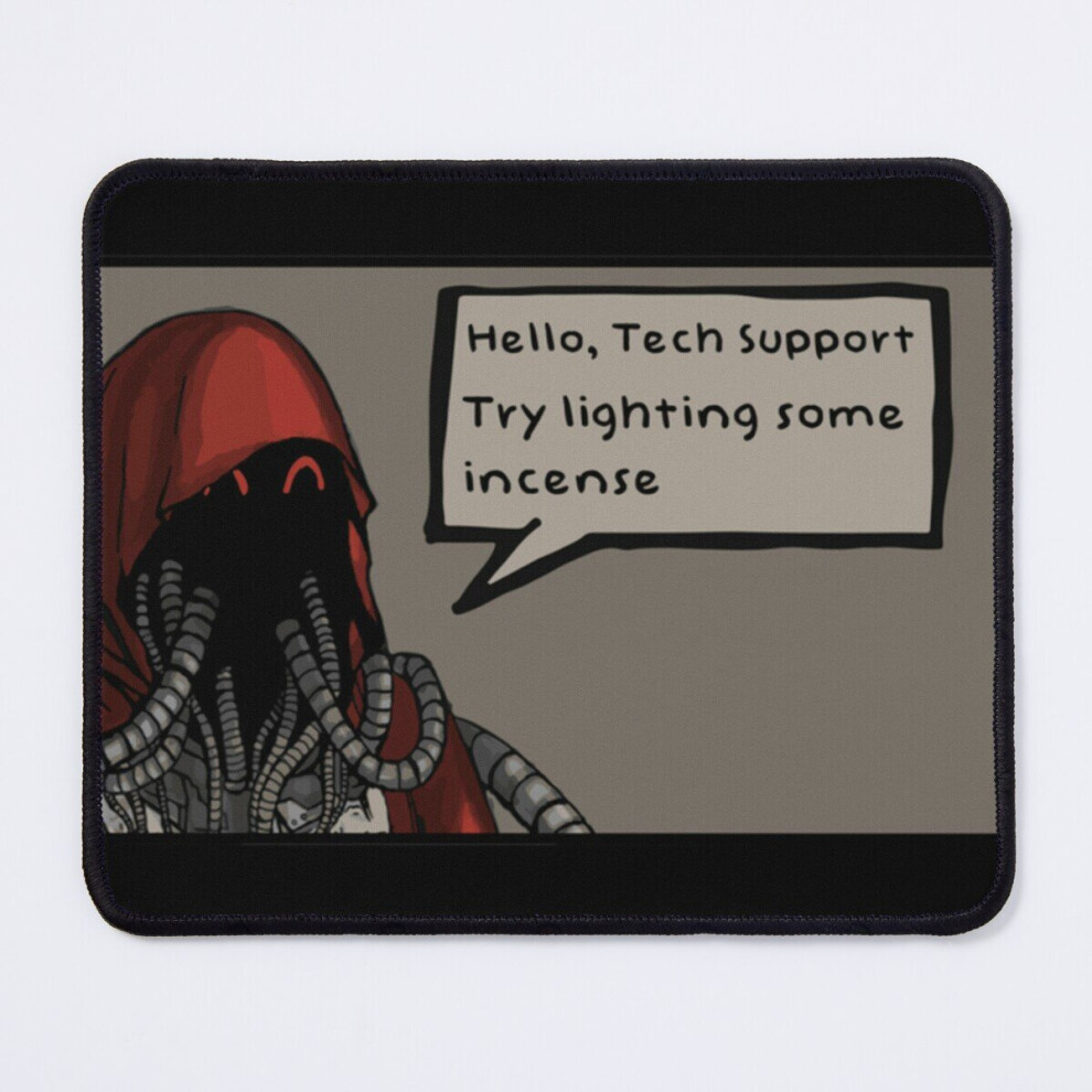 Mouse Pad Admech Tech Support "Try Lighting Some Incense" 11.8 X 9.8 Inch Computer Mat Gaming Office Mousepad 7802738132304