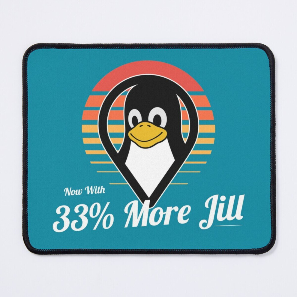 Mouse Pad Destination Linux With 33% More Jill 11.8 X 9.8 Inch Computer Mat Gaming Office Mousepad 7802738145366