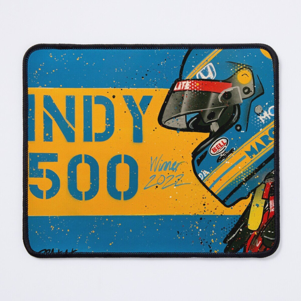 Mouse Pad Copy Of Marcus Ericsson, Indy500, Graffiti Painting 11.8 X 9.8 Inch Computer Mat Gaming Office Mousepad 7802738162295