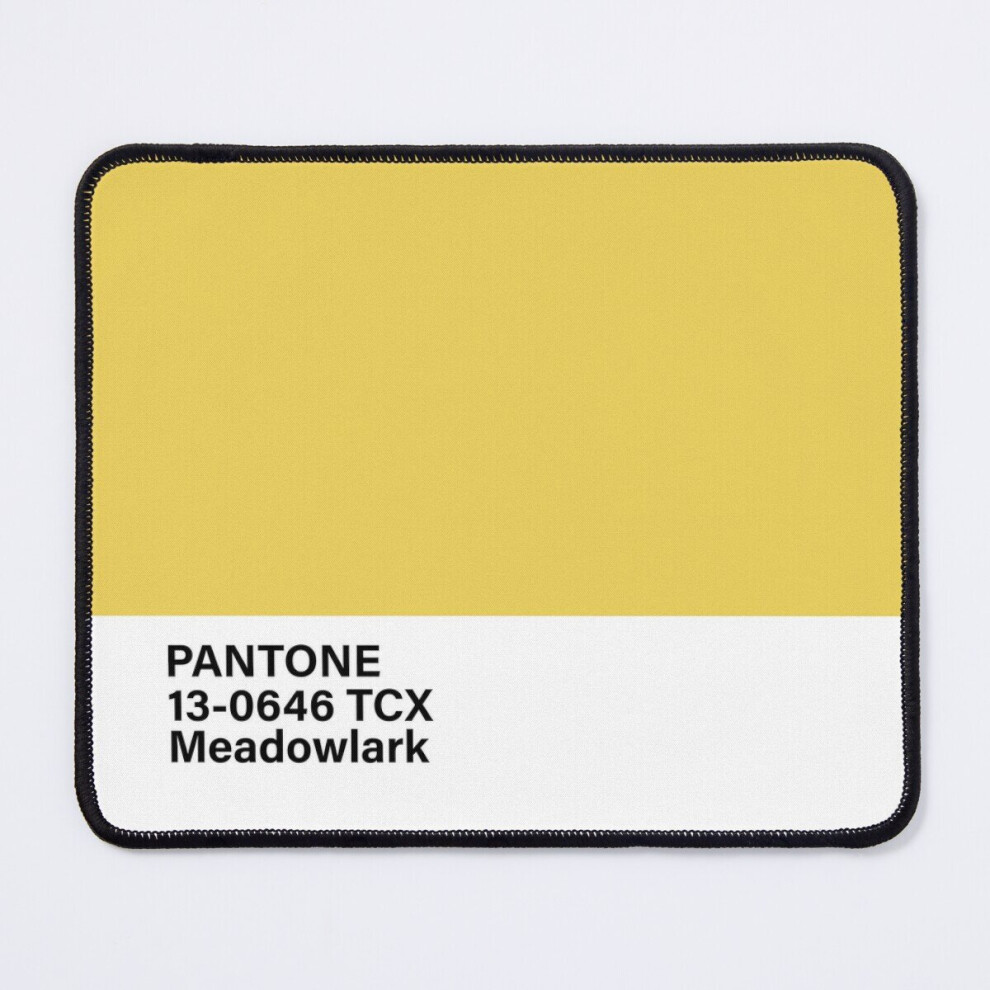 Mouse Pad Pantone 13-0646 Tcx Meadowlark 11.8 X 9.8 Inch Computer Mat Gaming Office Mousepad 7802738134766