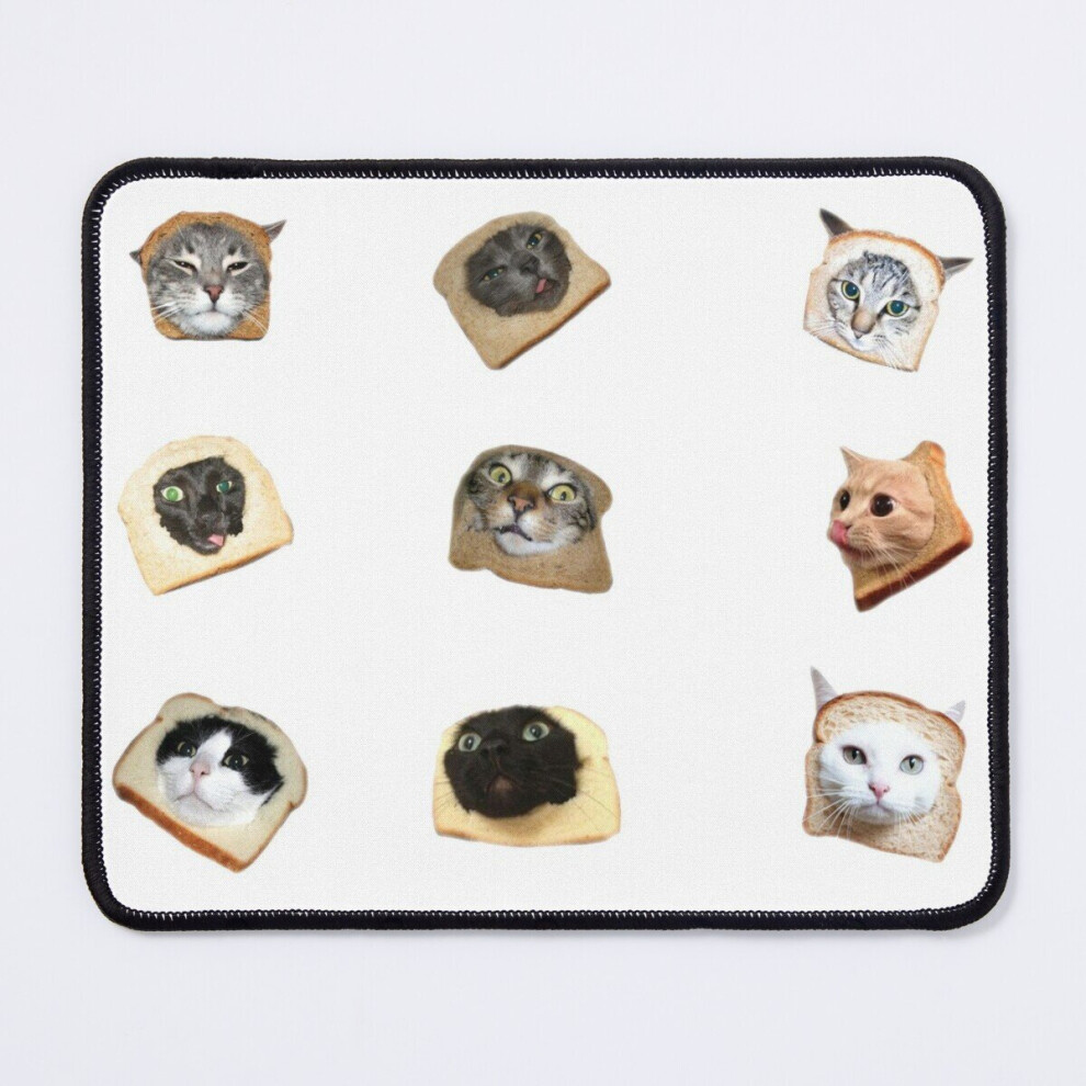Mouse Pad Bread Kitties 11.8 X 9.8 Inch Computer Mat Gaming Office Mousepad 7802738129762