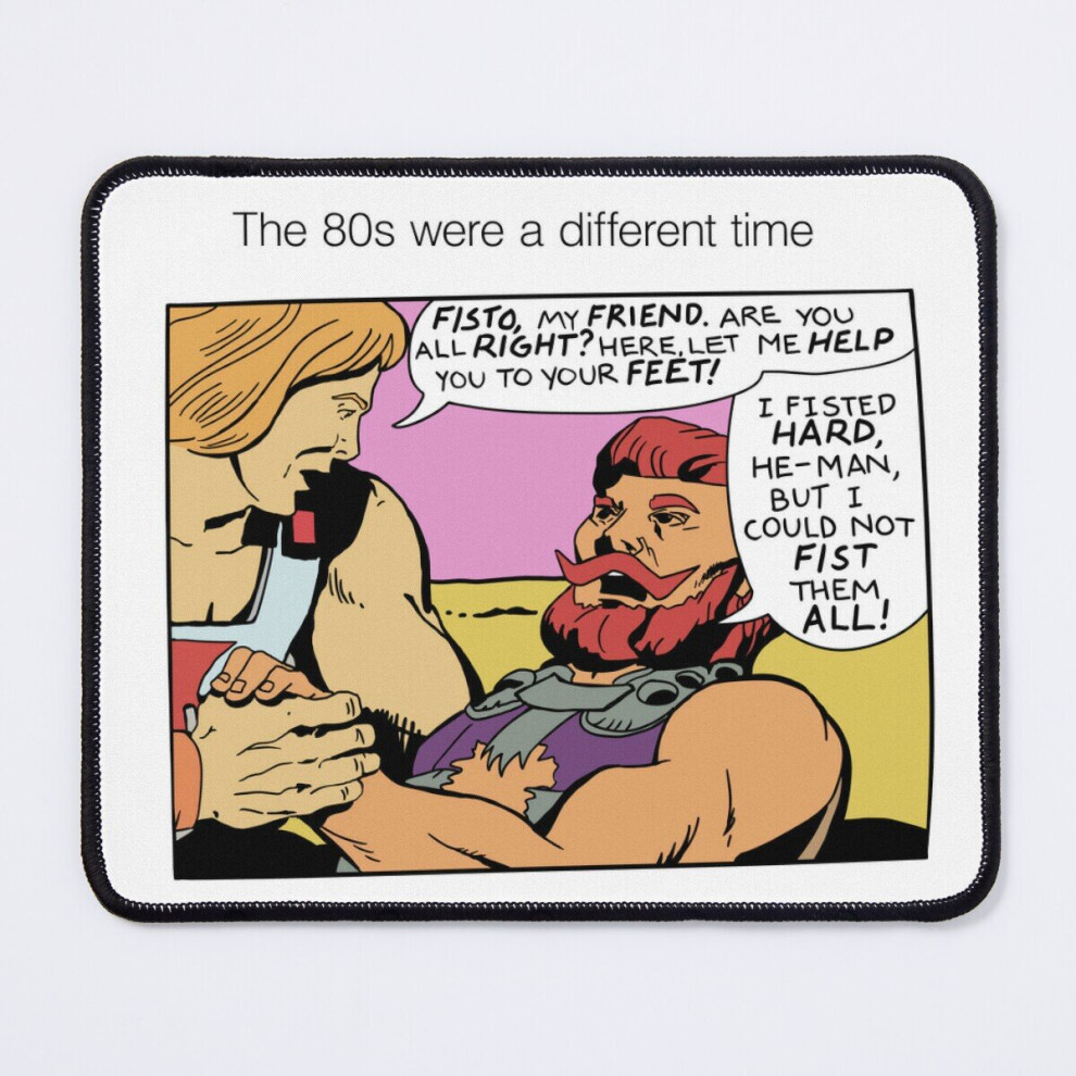 Mouse Pad I Fisted Hard, He-Man 11.8 X 9.8 Inch Computer Mat Gaming Office Mousepad 7802738202687