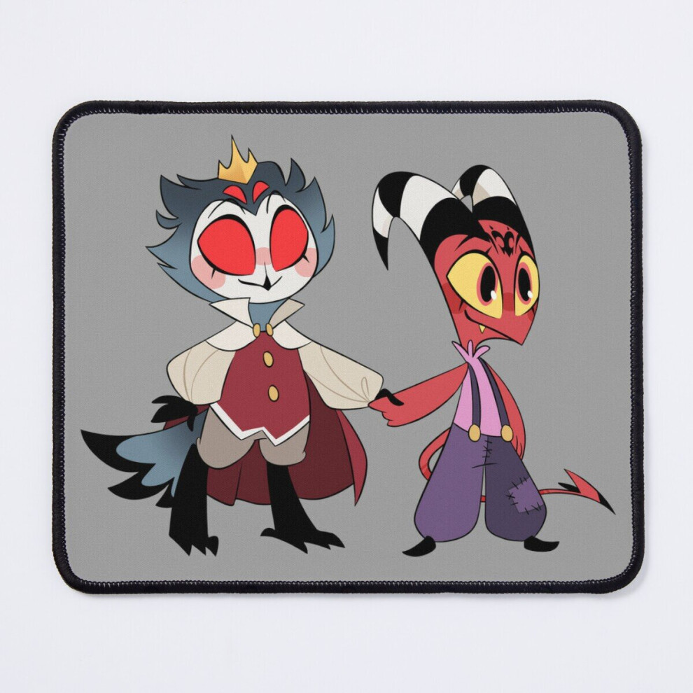Mouse Pad Helluva Boss - Stolas And Blitzo 11.8 X 9.8 Inch Computer Mat Gaming Office Mousepad 7802738171730