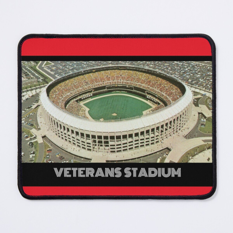 Mouse Pad Veterans Stadium- Phillies 11.8 X 9.8 Inch Computer Mat Gaming Office Mousepad Red 7802738124750