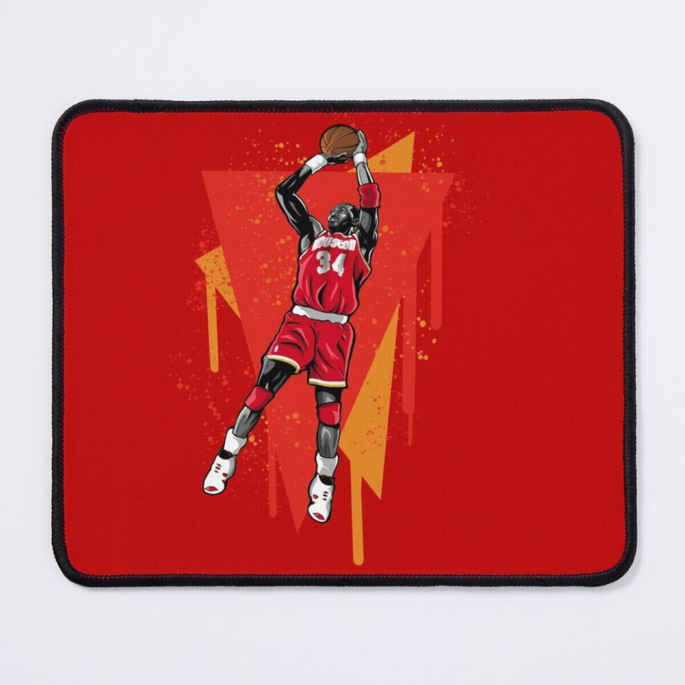 Mouse Pad Nba Legends Hakeem Olajuwon 11.8 X 9.8 Inch Computer Mat Gaming Office Mousepad 7802738203127
