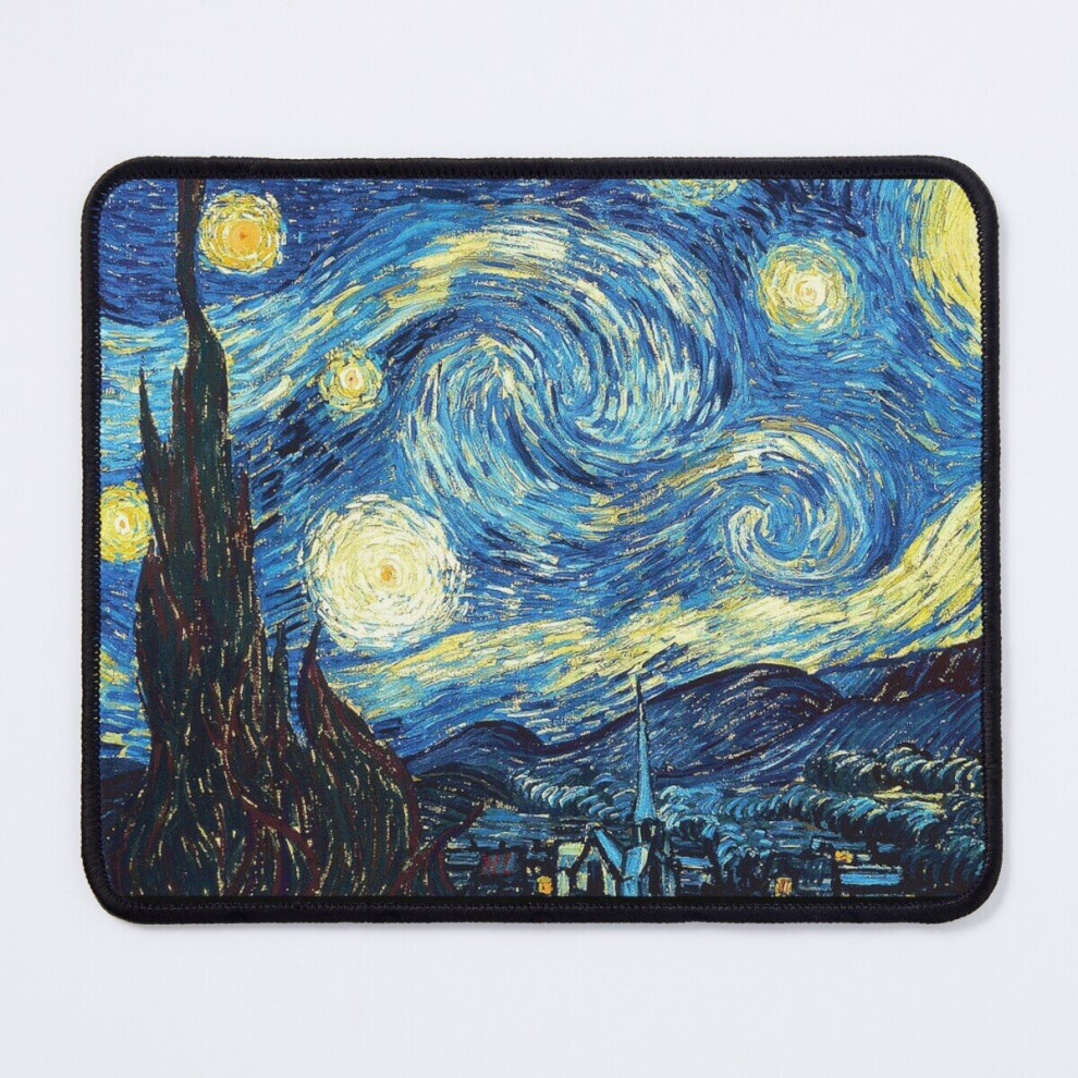 Mouse Pad Van Gogh Mat The Starry Night 11.8 X 9.8 Inch Computer Mat Gaming Office Mousepad 7802738110050
