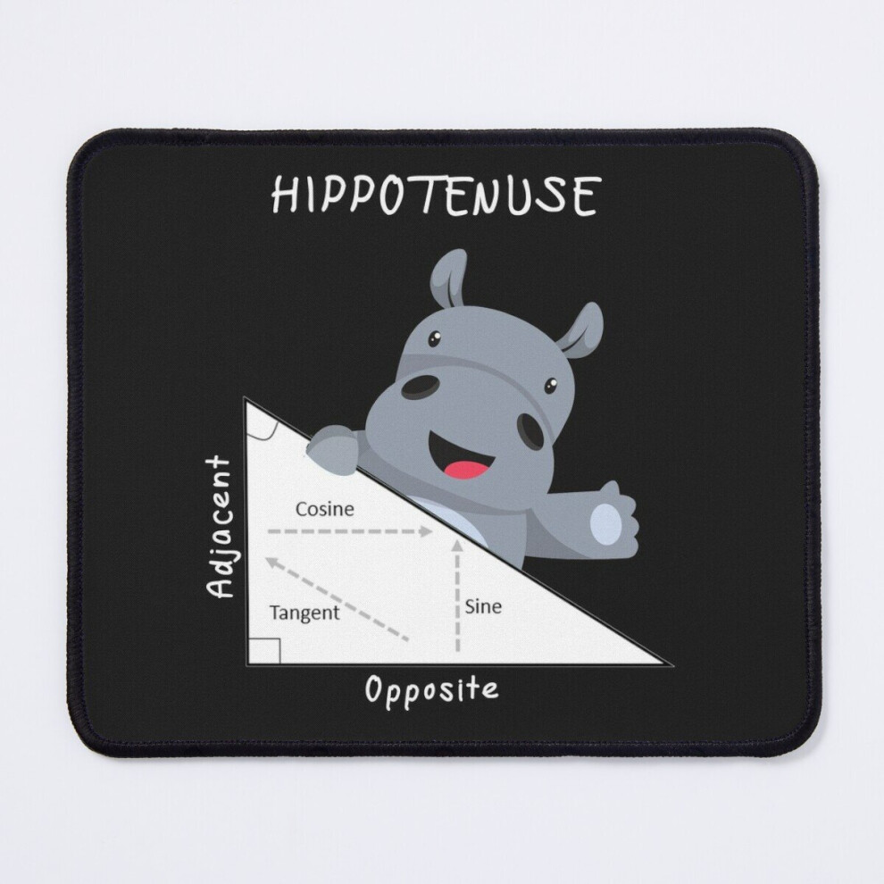 Mouse Pad Math Hippotenuse Funny Math Lovers 11.8 X 9.8 Inch Computer Mat Gaming Office Mousepad 7802738146974