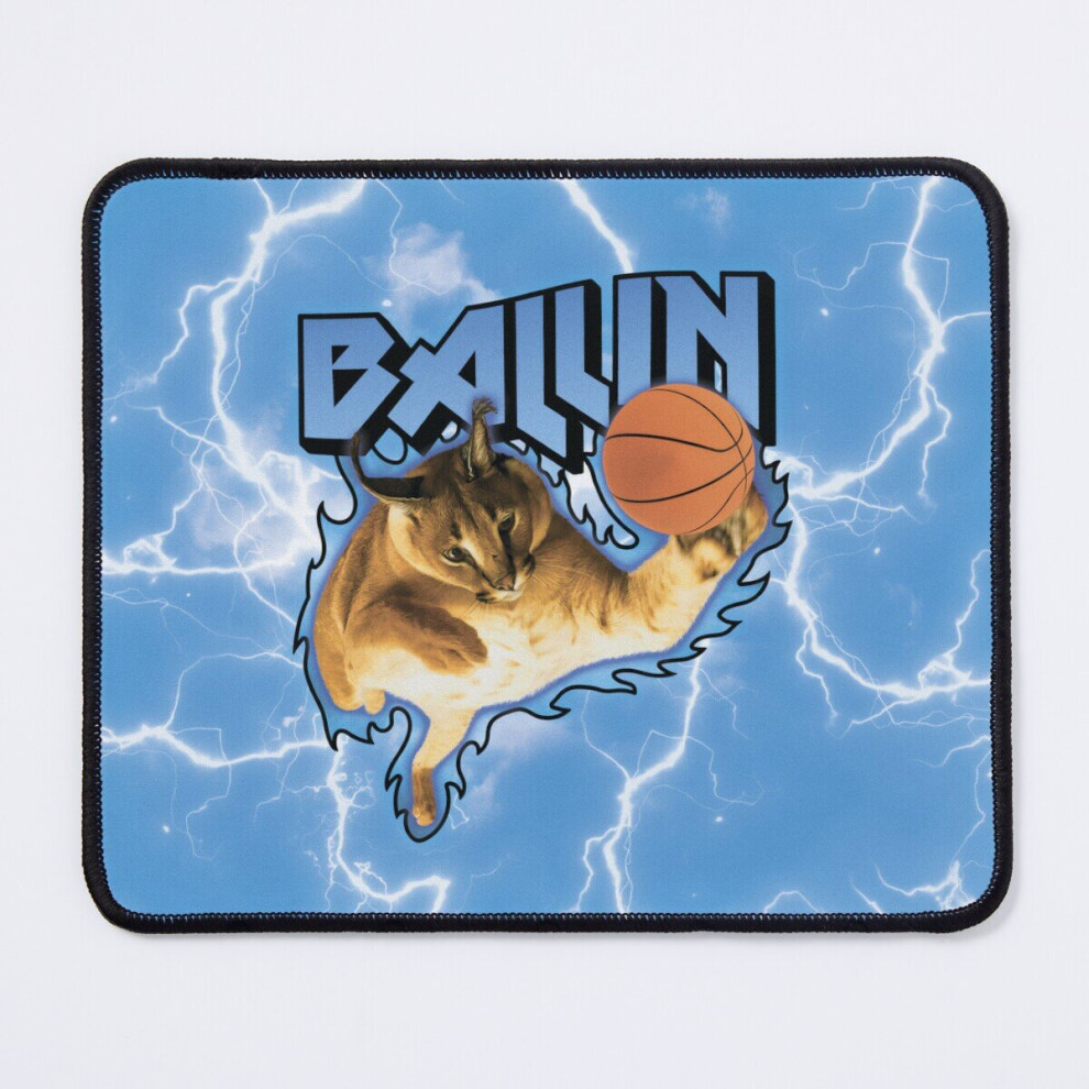 Mouse Pad Big Floppa Balling Meme 11.8 X 9.8 Inch Computer Mat Gaming Office Mousepad 7802738175028