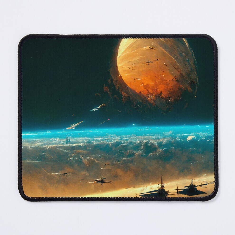 Mouse Pad Homeworld Kushan Fleet Arrives On Hiigara 11.8 X 9.8 Inch Computer Mat Gaming Office Mousepad 7802738152647
