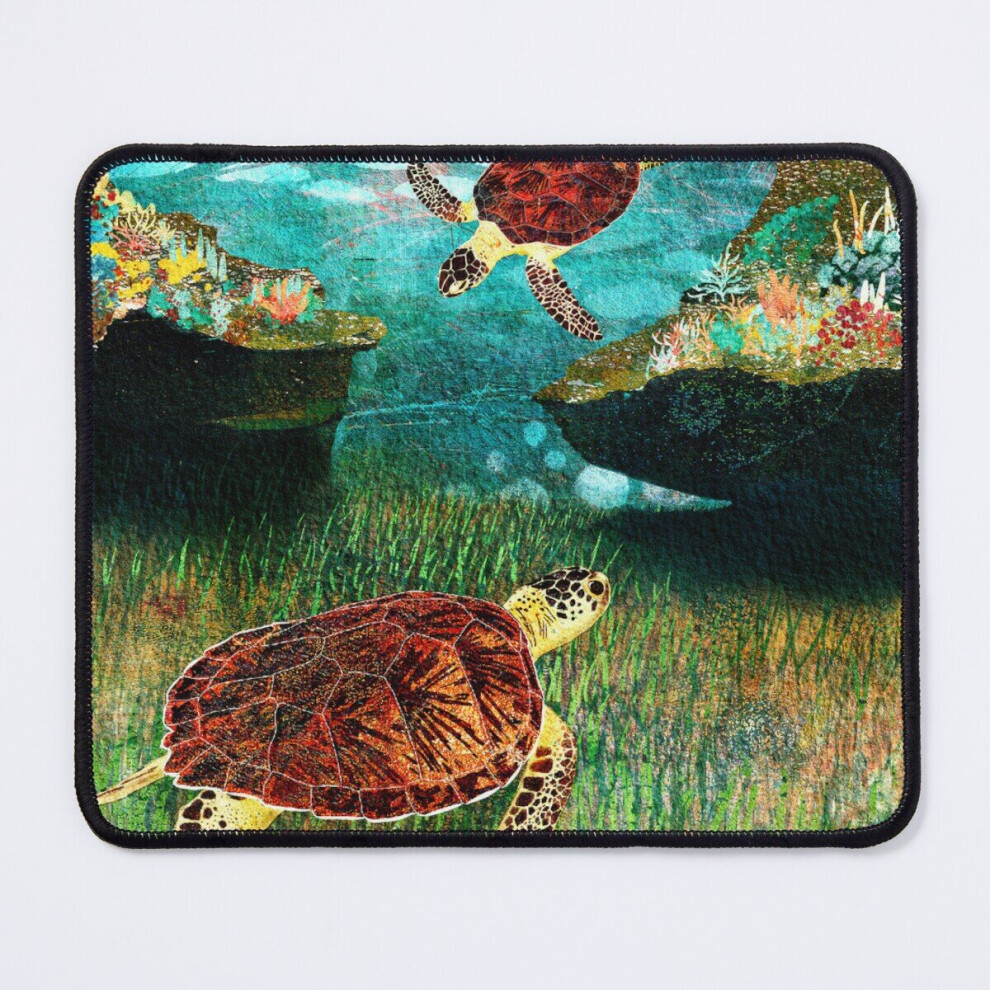Mouse Pad Sea Turtles And Reef 11.8 X 9.8 Inch Computer Mat Gaming Office Mousepad Coral 7802738179125