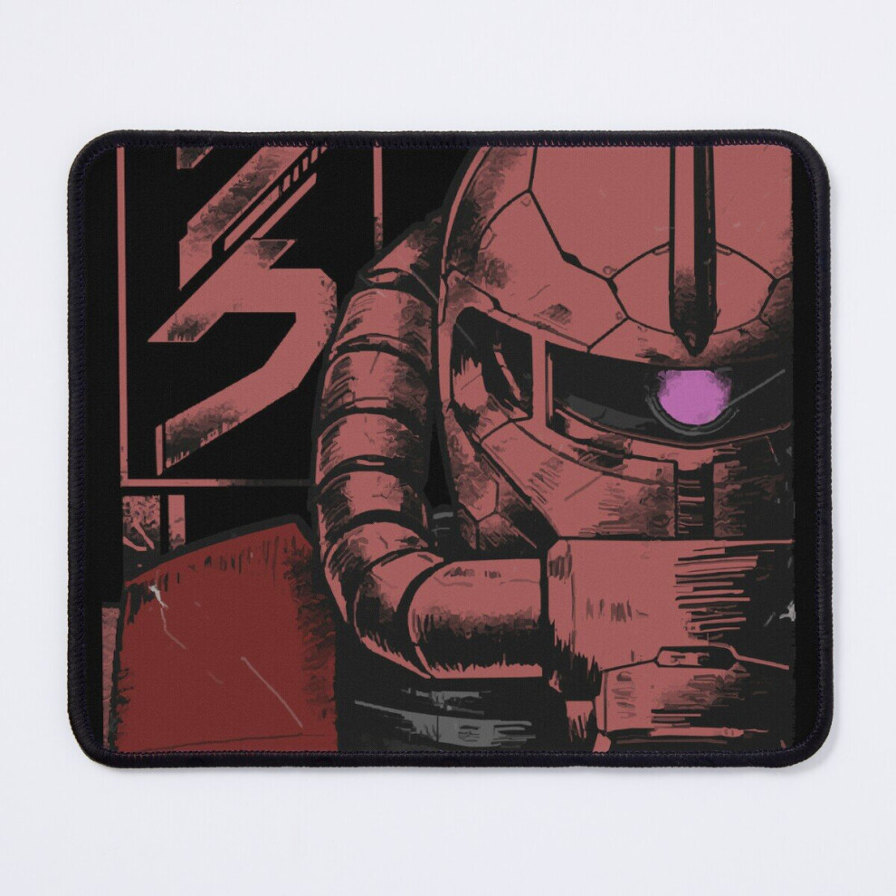 Mouse Pad Zaku Half Face Gundam 11.8 X 9.8 Inch Computer Mat Gaming Office Mousepad 7802738168211