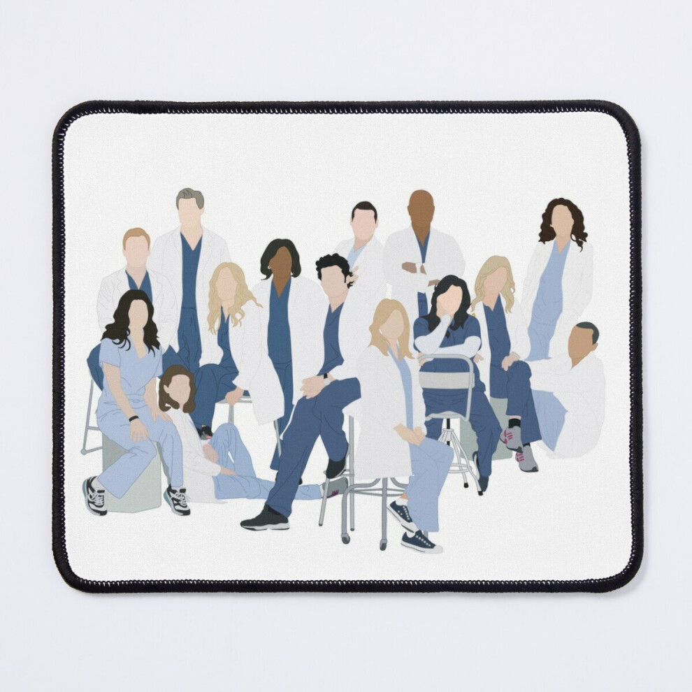 Mouse Pad Greys Cast Season 8 11.8 X 9.8 Inch Computer Mat Gaming Office Mousepad 7802738205428